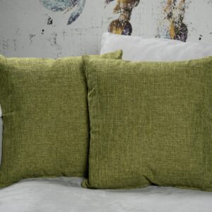 EKULÀ Federe Copricuscino Verde Arredo Divano 45 x 45 cm
