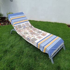 Telo Mare Fouta Maiolica 100% Cotone 100x200cm