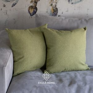 EKULÁ Fodere Cuscini in Lino Incrociato 45 x 45 cm