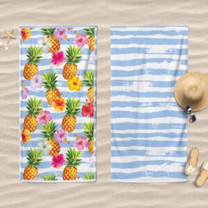 Telo mare compact dry disegno Hawai