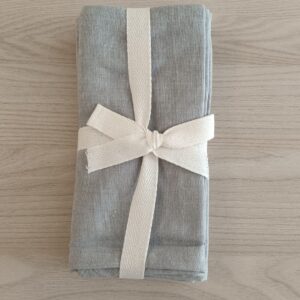 Tovaglioli conf. 4 Grigio Scuro 100% Cotone