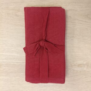 Tovaglioli conf. 4 Bordeaux 100% Cotone
