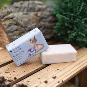 Saponetta esfoliante profumata Pino e Sandalo 190g